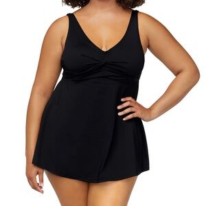 NWT Leilani One-Piece Swim Suit Dress Size 8